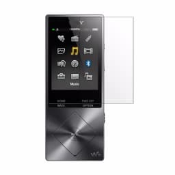 Rubber Gel Silicone Cover Case for Sony Walkman NWZ A15 A17 A25 A27 Protective Case with Protector Film Strap