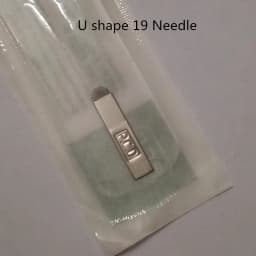 Permanent Makeup Eyebrow 50pcs U Pin PCD 12/14/19 Tattoo Blade Microblading Needles For 3D Embroidery Manual Pen