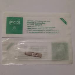 Permanent Makeup Eyebrow 50pcs U Pin PCD 12/14/19 Tattoo Blade Microblading Needles For 3D Embroidery Manual Pen