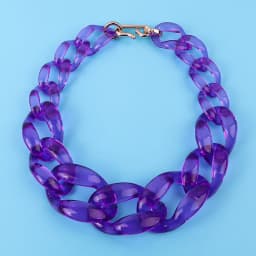 FishSheep Transparent Acrylic Chunky Choker Necklace For Women Resin Big Collar Long Pendant Necklaces 2023 Y2k Accessories