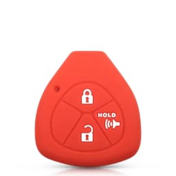 KEYYOU Silicone Car Key Case Cover For Toyota Auris HiLux Corolla Fortuner Prado Verso Camry Yaris Vitz Vios Ractis 2/3/4 Button