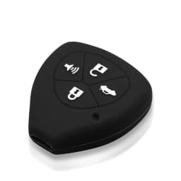 KEYYOU Silicone Car Key Case Cover For Toyota Auris HiLux Corolla Fortuner Prado Verso Camry Yaris Vitz Vios Ractis 2/3/4 Button