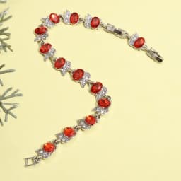 Fashion Exquisite Color Crystal Inlaid Ladies Charm Bracelet Engagement Wedding Jewelry