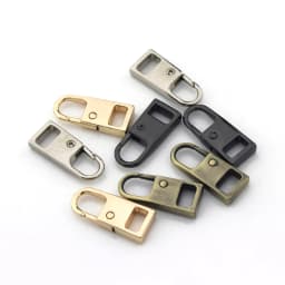 2pcs Metal Zipper Repair Kits Slider Puller Instant Zipper Replacement For Broken Buckle Travel Bag Suitcase Garment Zipper Head