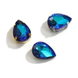 20/10pcs Sew on Claw Drop Rhinestone Multi Size Wholesale Glass Button Teardrop Clothing Decoration Rhinestone for Needlework