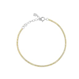 ANDYWEN 925 Sterling Silver 1.5mm Tennis Zircon Charm Long Chain Necklace Rock Punk Fashion Fine Jewelry Gift Wedding Party