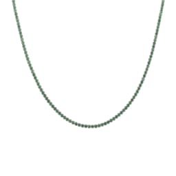 ANDYWEN 925 Sterling Silver 1.5mm Tennis Zircon Charm Long Chain Necklace Rock Punk Fashion Fine Jewelry Gift Wedding Party