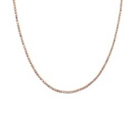 ANDYWEN 925 Sterling Silver 1.5mm Tennis Zircon Charm Long Chain Necklace Rock Punk Fashion Fine Jewelry Gift Wedding Party