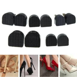 10pcs 6-Size High Heel Repair Tips Pins For Women Shoes High Heel Tips Taps Dowel Lifts Replacement Heel Stoppers Protect