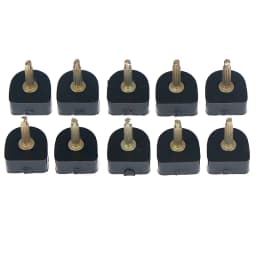10pcs 6-Size High Heel Repair Tips Pins For Women Shoes High Heel Tips Taps Dowel Lifts Replacement Heel Stoppers Protect