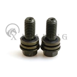 Universal M8/M10x1.25 Brake Master Cylinder Oil Hose Screw Banjo Bolt for Honda Yamaha Suzuki Motorcycle ATV Kart Connector End
