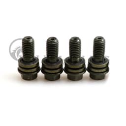 Universal M8/M10x1.25 Brake Master Cylinder Oil Hose Screw Banjo Bolt for Honda Yamaha Suzuki Motorcycle ATV Kart Connector End