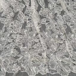 Higher Quality Lace Fabric Bridal Dress Lace Fabric With Sequins 130cm Width Lace Fabric Sell By Yard