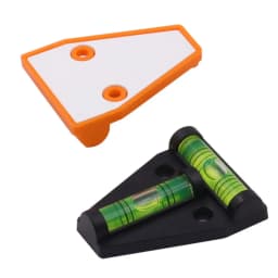 1Pcs Mini T Type Spirit Level Measurement Instrument Triangular Level T-type Spirit Bubble Shell Plastic Measuring Tools