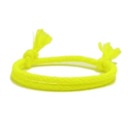 Meetvii Lucky Pure Colour Rope Bracelet Women Men Handmade Woven Cotton String Bracelet Couple Friendship Jewelry 14 Colors