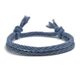 Meetvii Lucky Pure Colour Rope Bracelet Women Men Handmade Woven Cotton String Bracelet Couple Friendship Jewelry 14 Colors