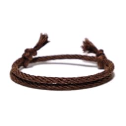 Meetvii Lucky Pure Colour Rope Bracelet Women Men Handmade Woven Cotton String Bracelet Couple Friendship Jewelry 14 Colors