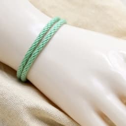 Meetvii Lucky Pure Colour Rope Bracelet Women Men Handmade Woven Cotton String Bracelet Couple Friendship Jewelry 14 Colors