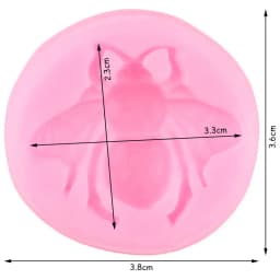Insect Shape Cake Silicone Mold Candy Chocolate Fondant Molds Pastry Biscuits Mould Baking Wedding Cake Decoration Tools