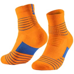 Men Ankle Athletic Socks Performance Cushion Compression Arch Support Outdoor Sports Thick Running Women Young Sock