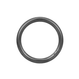 ZS 1 Piece Black Color 316L Stainless Steel Nose Ring For Women Men 8MM Punk Moon Spike Ear Helix Septum Tragus Piercing Jewelry