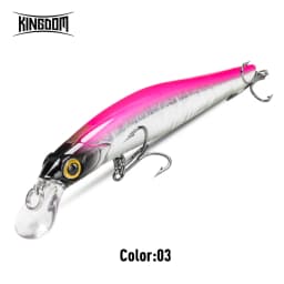 Kingdom KINGART Fishing Lures Artificial 6g 9g 14g 18.5g 60mm 80mm 105mm Sinking MinnowHard Baits Crankbait Fishing Tackle