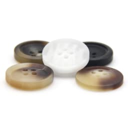HENGC Resin Imitation Horn Large Decorative Coat Buttons For Clothing Sweater Suit Cardigan Big DIY Sewing Accessories Wholesale