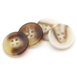 HENGC Resin Imitation Horn Large Decorative Coat Buttons For Clothing Sweater Suit Cardigan Big DIY Sewing Accessories Wholesale
