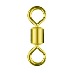 DNDYUJU 50/100pcs 5Color Bearing Swivel Fishing Connector Barrel Rolling Swivel Hooked Snap Fishhook Lure Fishing Accessories