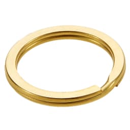 50pcs Solid Brass Split Rings Keyring Double Loop O ring Buckls Keychain Keys Holder Parts DIY hardware Accessories