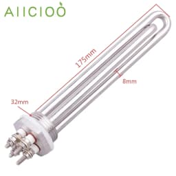 12V Heating Element Immersion Water 1 inch BSP DN25 100W 200W 300W 400W 600W Electric Solar Tubular Heater