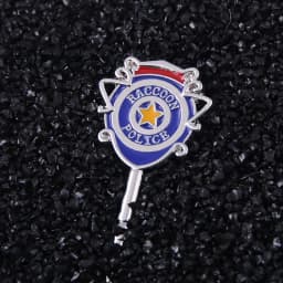 Game Residents Evils 3 Key Badge Keychains Raccoon City Police Station Jill Valentine S.T.A.R.S. Key Collection With Box Jewelry