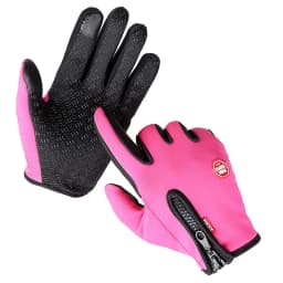 Outdoor Winter Gloves Waterproof Motorcycle Thermal Fleece Lined Resistant Touch Screen Non-slip Riding Gloves For Men Women