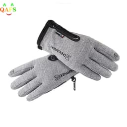 Outdoor Winter Gloves Waterproof Motorcycle Thermal Fleece Lined Resistant Touch Screen Non-slip Riding Gloves For Men Women