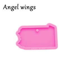 DY0201 52 States of United States Map Silicone Molds To Make Crafts with Epoxy , Resin Casting Mould for Epoxy Jewellery Making