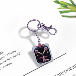 Back to the Future Flux Capacitor Keychain won't turn your car into a time machine, but it'll give u a fun way to track keys!