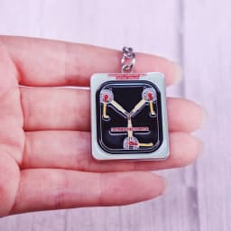 Back to the Future Flux Capacitor Keychain won't turn your car into a time machine, but it'll give u a fun way to track keys!