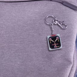 Back to the Future Flux Capacitor Keychain won't turn your car into a time machine, but it'll give u a fun way to track keys!