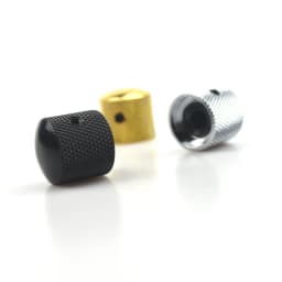 2pcs Metal Guitar Tone Volume Knob Potentiometer Hat Cap Large Guitar Parts Push Knob with Hole Guitarra Accessories