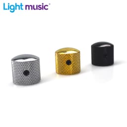 2pcs Metal Guitar Tone Volume Knob Potentiometer Hat Cap Large Guitar Parts Push Knob with Hole Guitarra Accessories