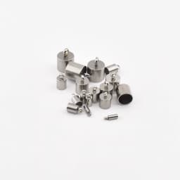 5-10Pcs/Lot 2-10mm Stainless Steel Tassel Caps Leather Cord Bracelet End Tips Crimp Caps For Jewelry Making Supplies Accessories