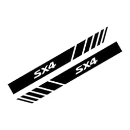 For Suzuki Swift Ciaz Baleno Vitara Jimny Grand Alto Equator Ertiga Ignis Samurai SX4 Car Rearview Mirror Cover Decor Stickers