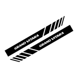 For Suzuki Swift Ciaz Baleno Vitara Jimny Grand Alto Equator Ertiga Ignis Samurai SX4 Car Rearview Mirror Cover Decor Stickers