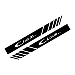 For Suzuki Swift Ciaz Baleno Vitara Jimny Grand Alto Equator Ertiga Ignis Samurai SX4 Car Rearview Mirror Cover Decor Stickers