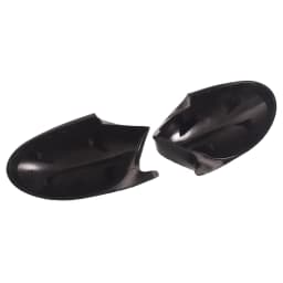 Car Styling Black Carbon Fiber for BMW E81 E82 E87 E88 Pre-LCI E90 E91 E92 E93 LCI M3 Style Rearview Mirror Cover Caps