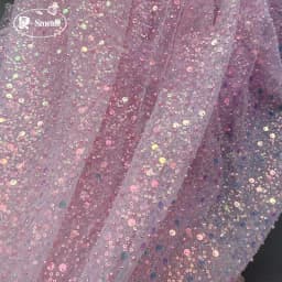 35Color .Beaded Symphony Sequins 3D Lace Fabric, Shiny Bridal Dress, Bridesmaid Dress,DIY Home Curtain,RS3455