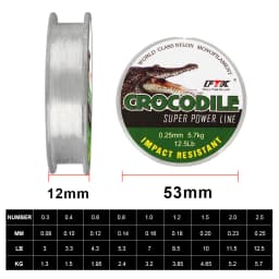 FTK Ice Fishing Lines Nylon Line 0.08MM-0.25MM 2.9-12.5LB 1.3kg-5.7kg Fishing Line Sea Fish Carp Ice Fishing Line