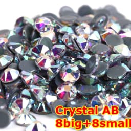 New 2078 Cut AAAAA 16 Facet Grade SS10 SS16 SS20 SS30 Crystal AB Hotfix Rhinestone Glass Crystal Garment Iron on Rhinestones