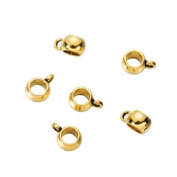 20pcs Antique Necklace Connector Bail Beads Clip Bail Beads Pendant Clasp For DIY Jewelry Making Findings Accessories Supplies
