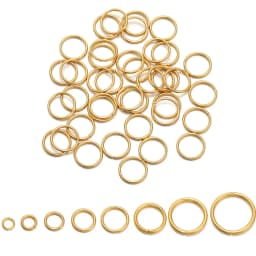 50-200pcs 3 4 5 6 8 10mm Stainless Steel Gold Silver Open Jump Rings Split Ring Connector For DIY Jewelry Making Supplies